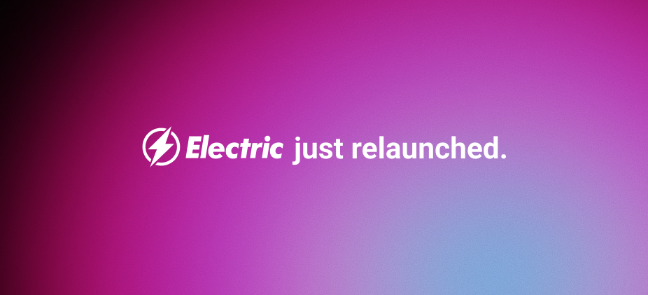 Electric Relaunch Press Release