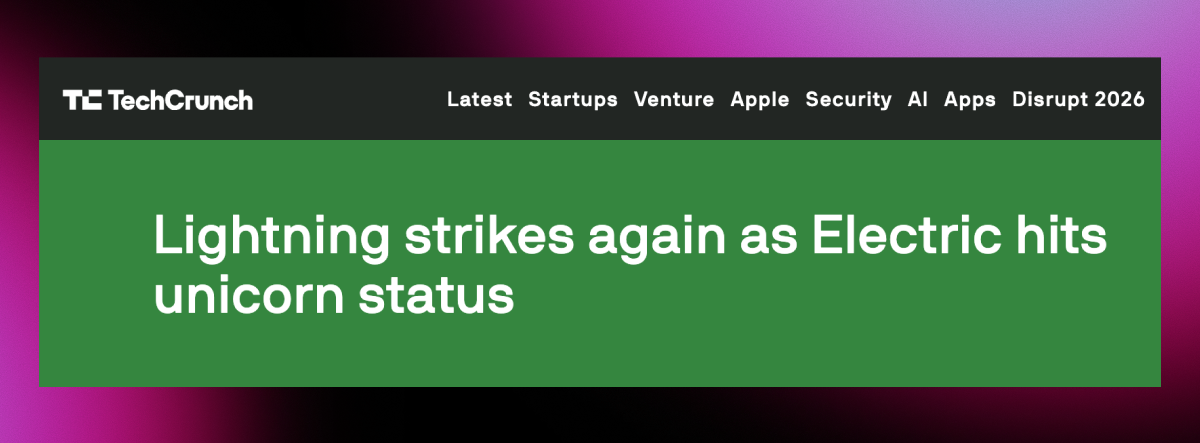 Electric hits unicorn status