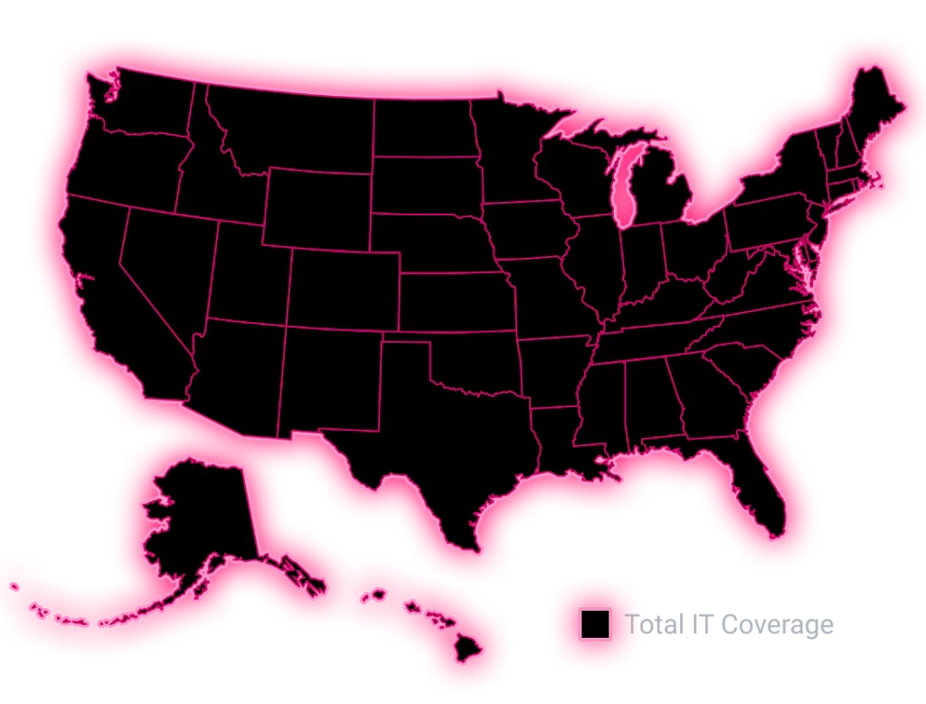 IT Support Near You Map