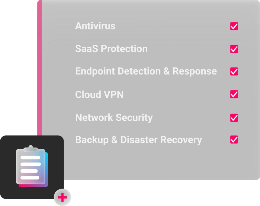 security icon checklist