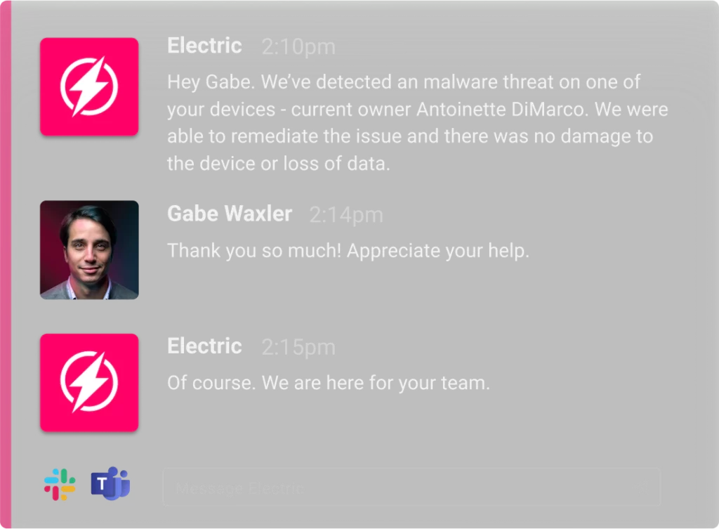 IT Security Breach Alert